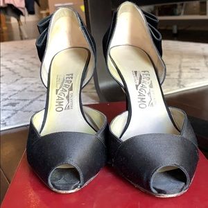 Salvatore Ferragamo Myra Satin Sandal